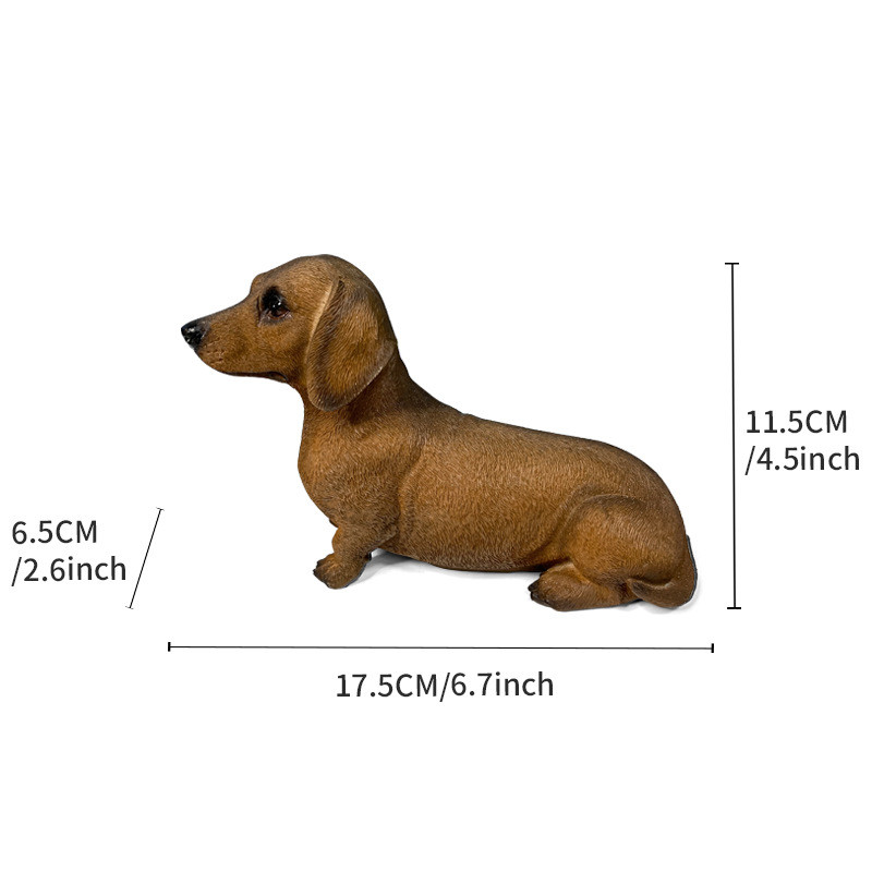 Title 1, Fashion Creative Sausage Dog Resin Crafts