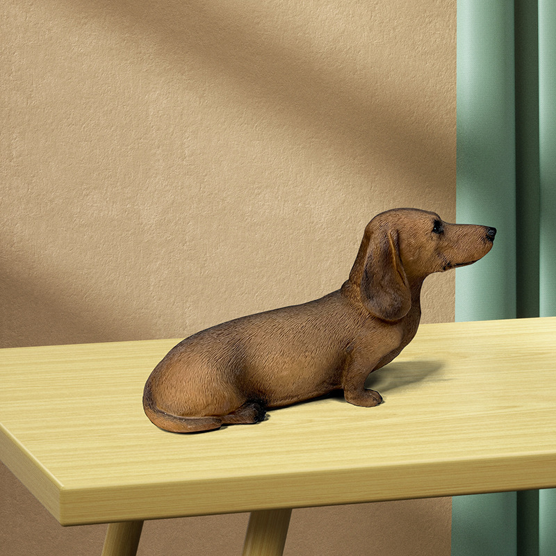 Title 5, Fashion Creative Sausage Dog Resin Crafts