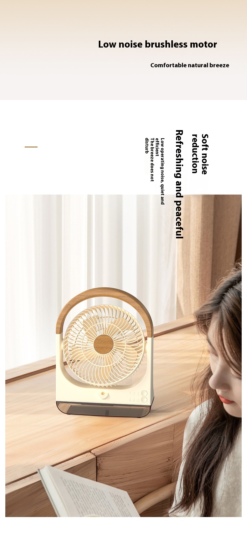 Title 12, Spray Multifunctional Portable Humidifying Fan