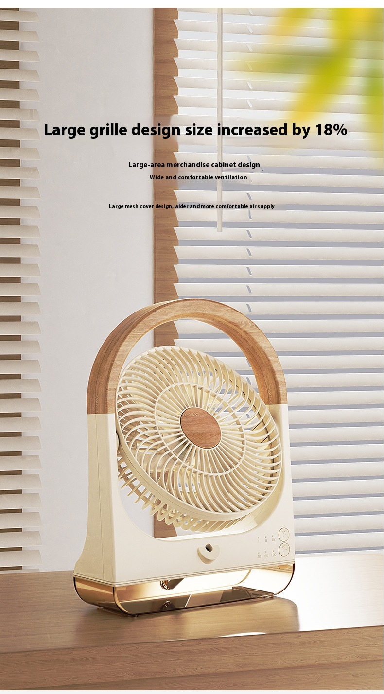 Title 14, Spray Multifunctional Portable Humidifying Fan