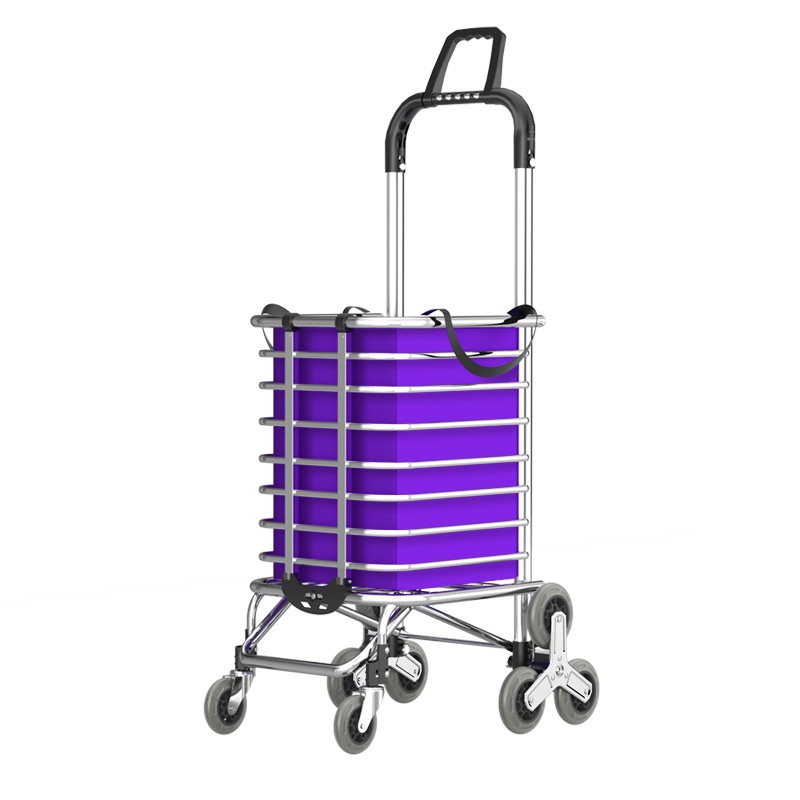 Title 6, Stair Climbing Stainless Steel Trolley Folding ...