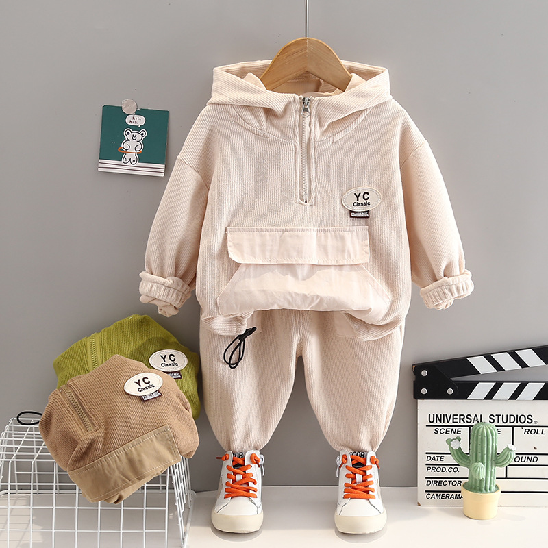 Title 2, Hoodie Pak met Langere Broek Comfort en Stijl G...