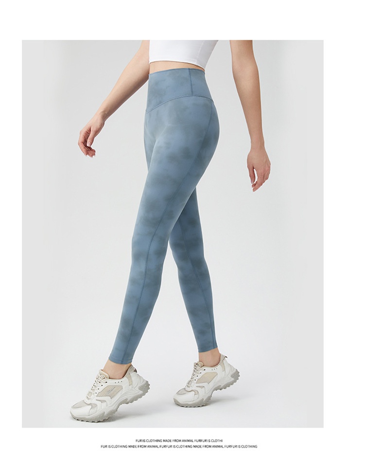 Title 3, Leggings da yoga stampati effetto nude da donna...