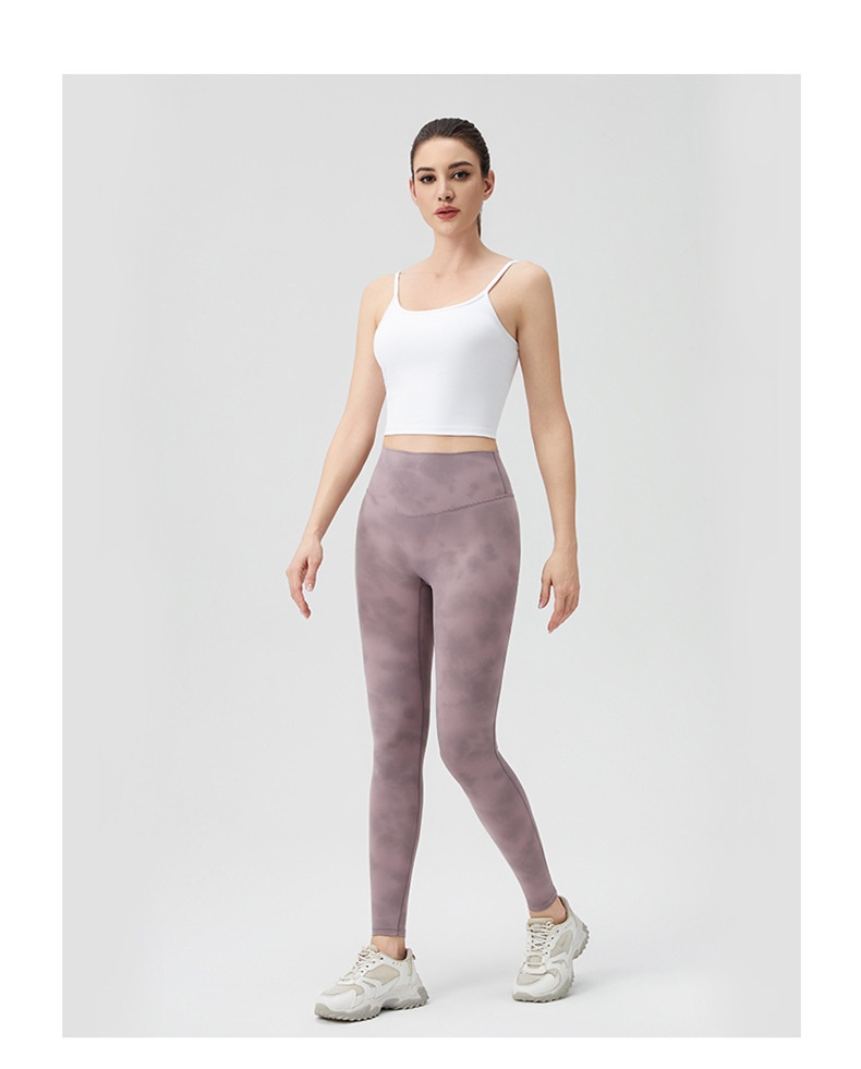 Title 4, Leggings da yoga stampati effetto nude da donna...