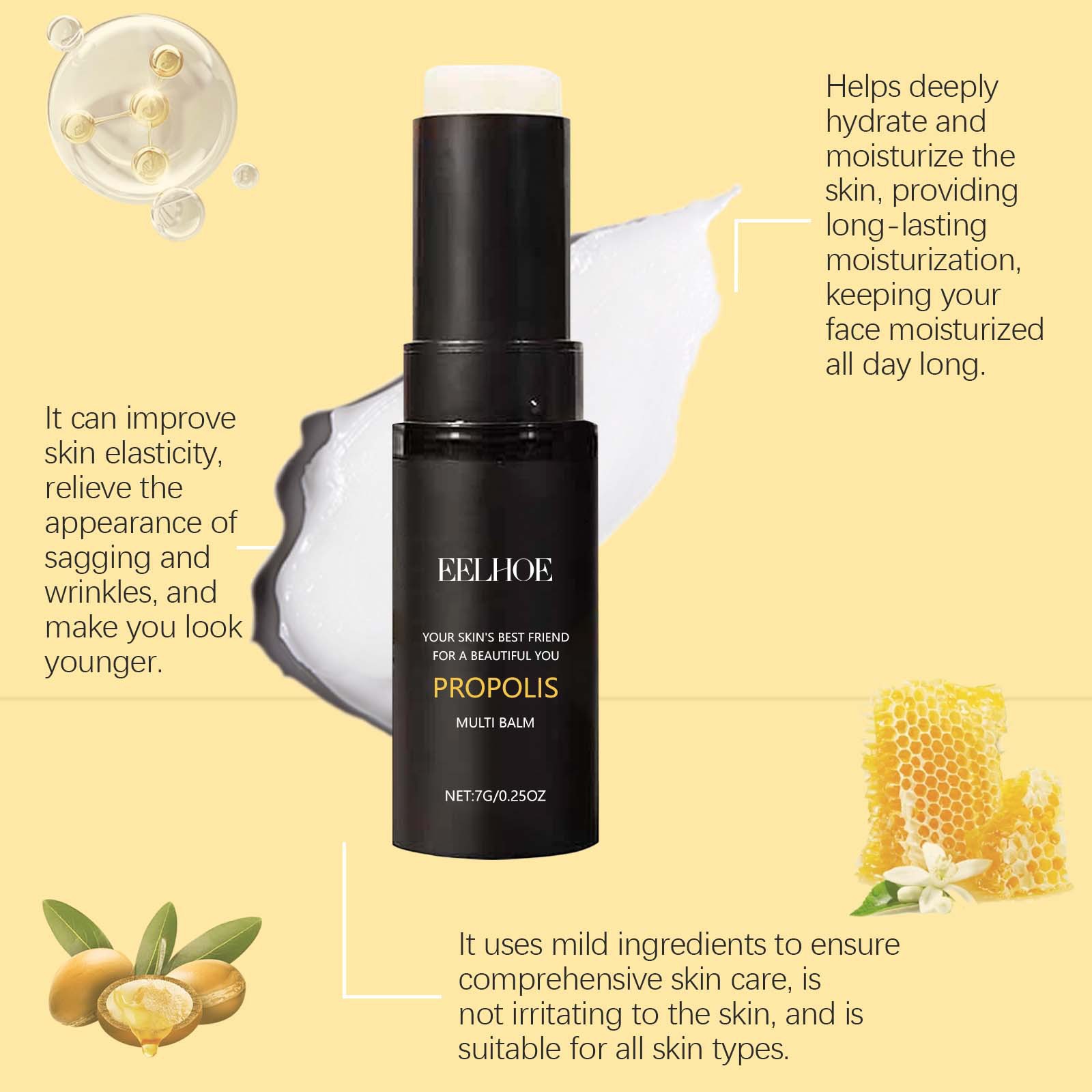 Title 9, Propolis Firming Moisturizing Stick Daily Face