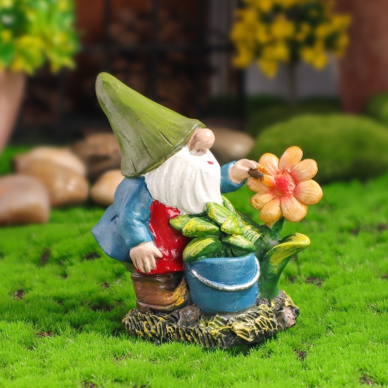 Title 4, Garden Micro Landscape Ornaments Resin