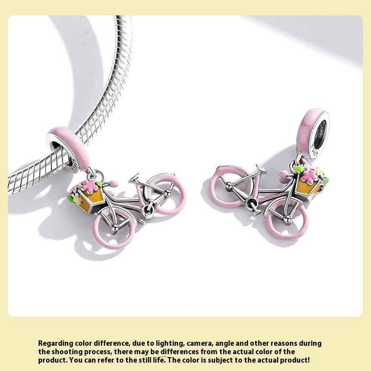 Title 4, Silver Ziyun Original Bicycle Diy Pendant