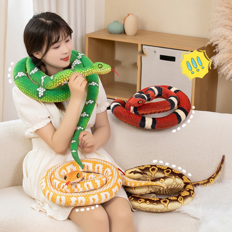 Title 2, Props Zoo Snake Doll ornamenten, perfect voor d...