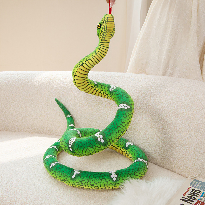 Title 7, Props Zoo Snake Doll ornamenten, perfect voor d...