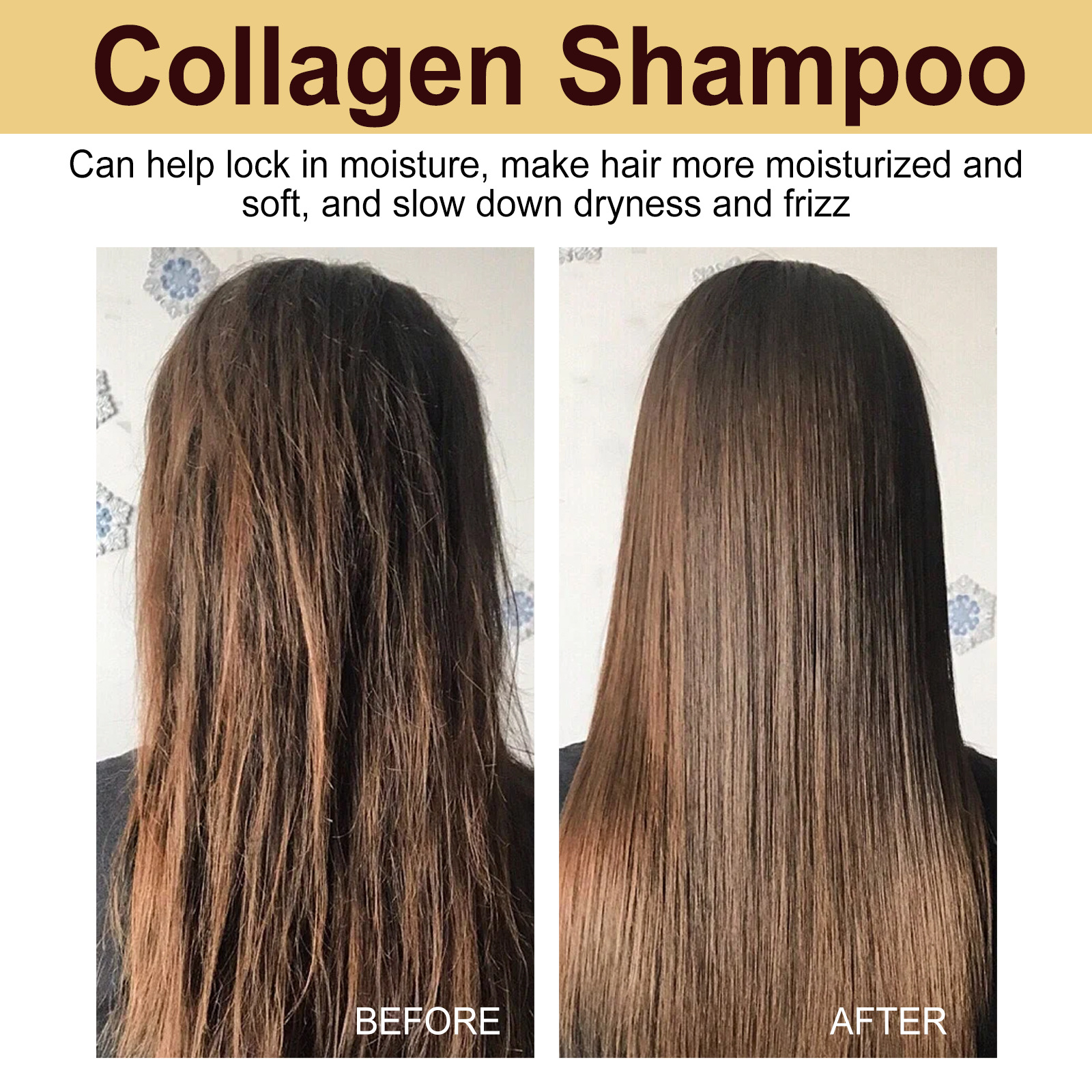 Title 10, Collagen Shampoo Repair Damaged Hair Reduction