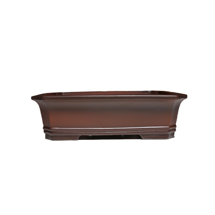 Title 2, Purple Sand Flower Pot Rectangular Bonsai Basin...