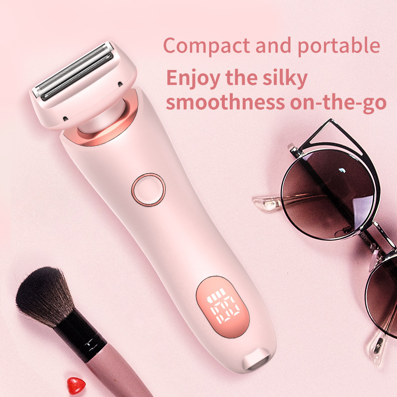 Title 3, 2 In 1 Hair Removal Epilator USB Rechargeable T...