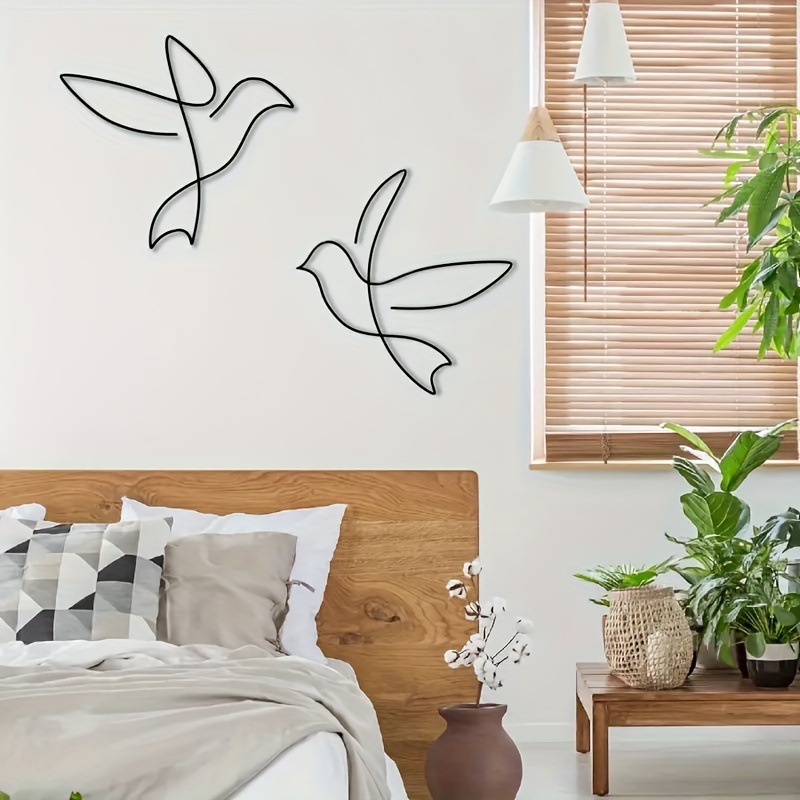 Title 3, Modern Wrought Iron Peace Dove Interior Decorat...