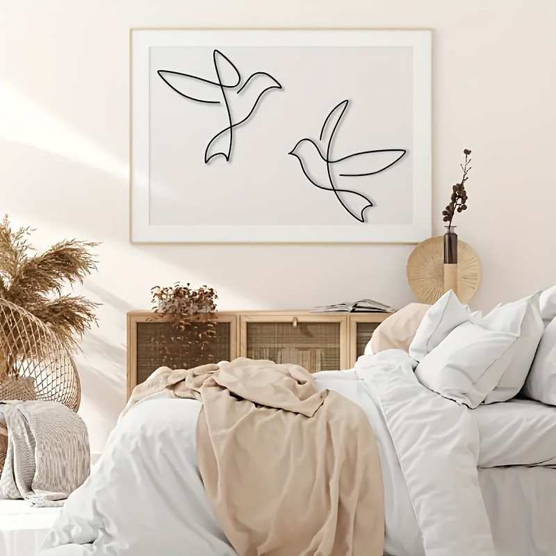 Title 4, Modern Wrought Iron Peace Dove Interior Decorat...