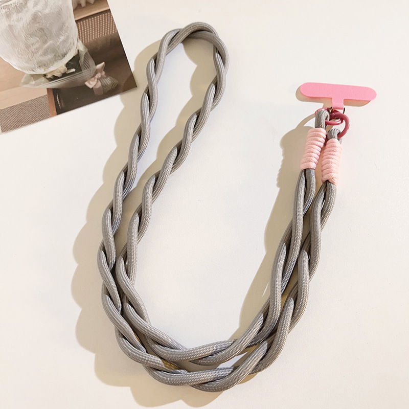 Title 1, Long Shoelace Color Matching Mobile Phone Lanyard