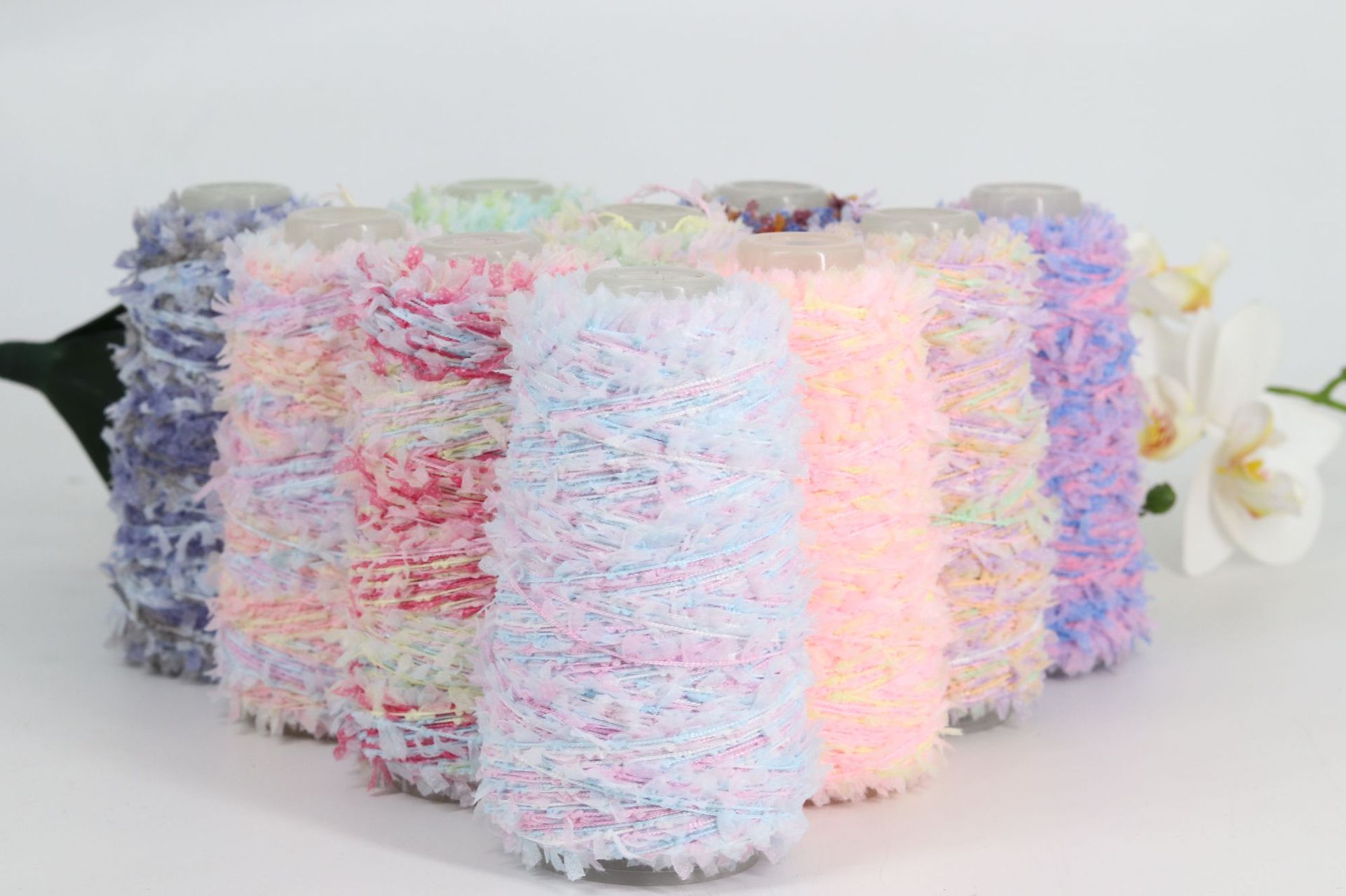 Title 1, 50g Gradient Color Paper Yarn Woven Handicraft ...