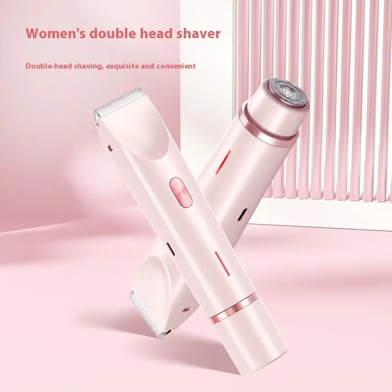 2 In 1 Hair Remover Women's Double Head Shaver View 1