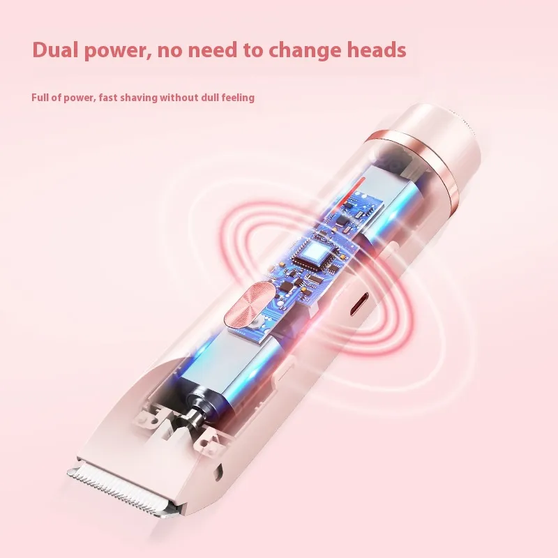 2 In 1 Hair Remover Women's Double Head Shaver View 2