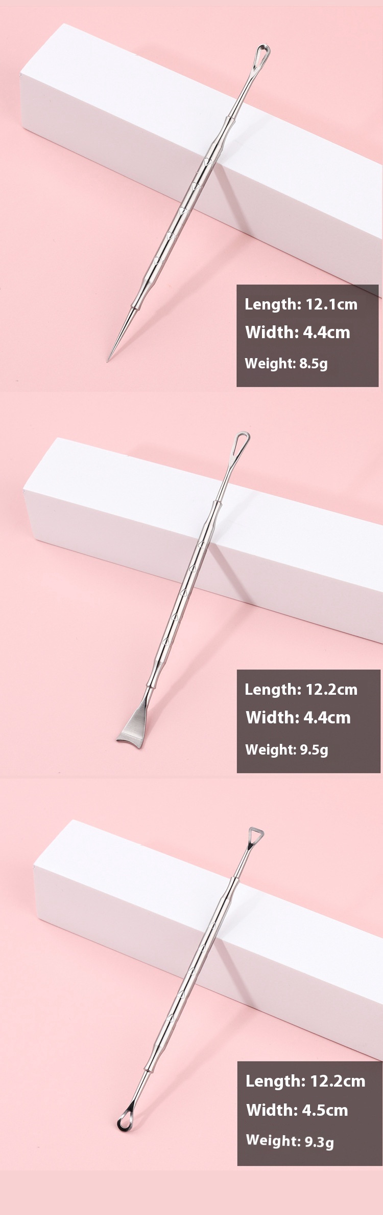 Title 1, Stainless Steel Acne Needle Blackhead Removal Tool