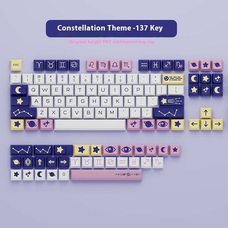 Title 3, PBT Sublimation Key Cap Mechanical Keyboard