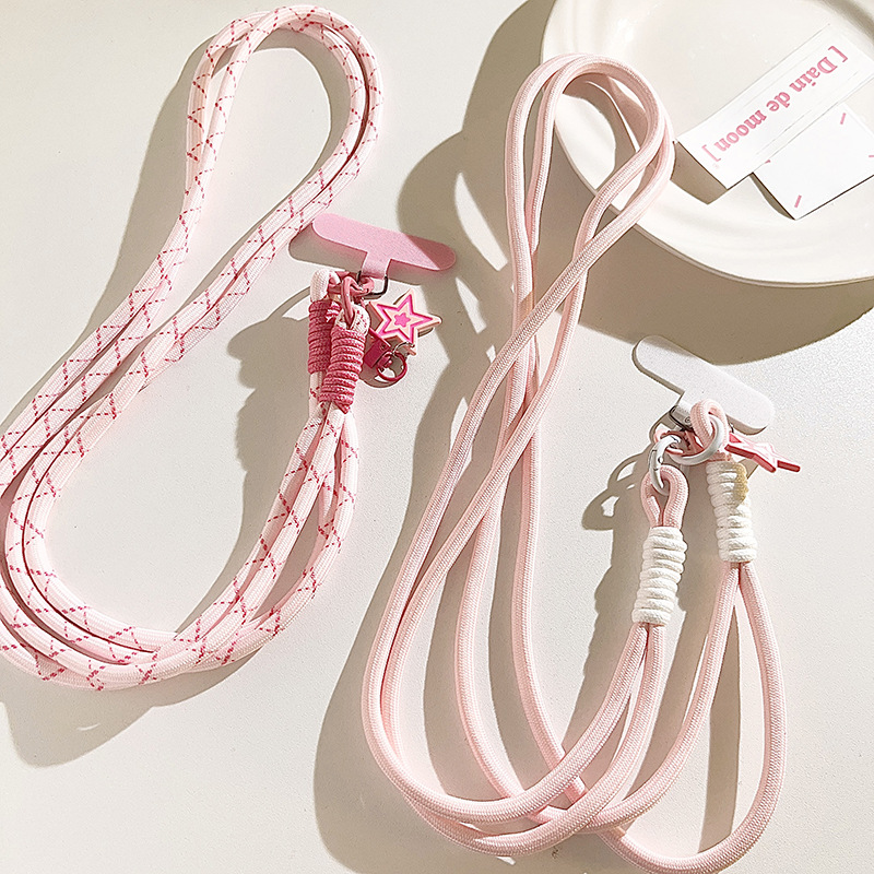 Title 4, Five-pointed Star Ornaments Mobile Phone Lanyard