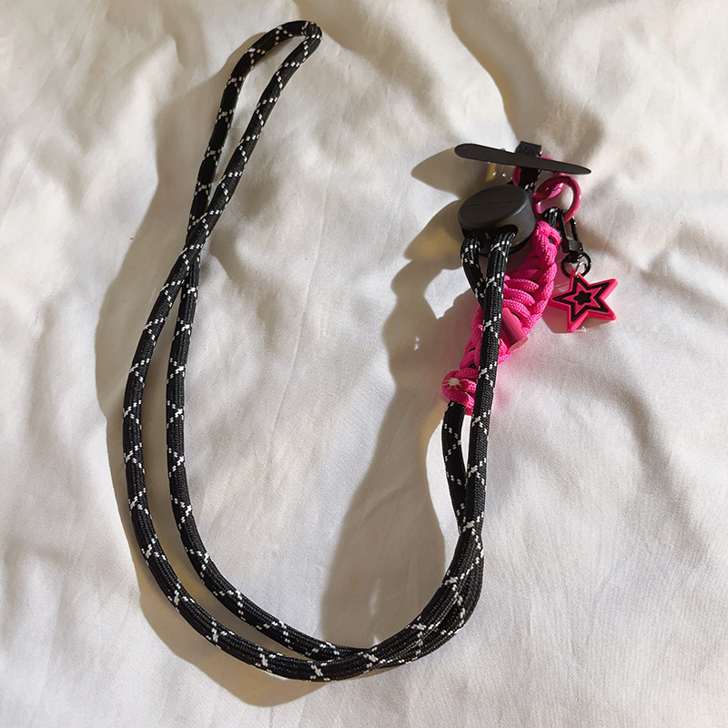 Title 7, Five-pointed Star Ornaments Mobile Phone Lanyard