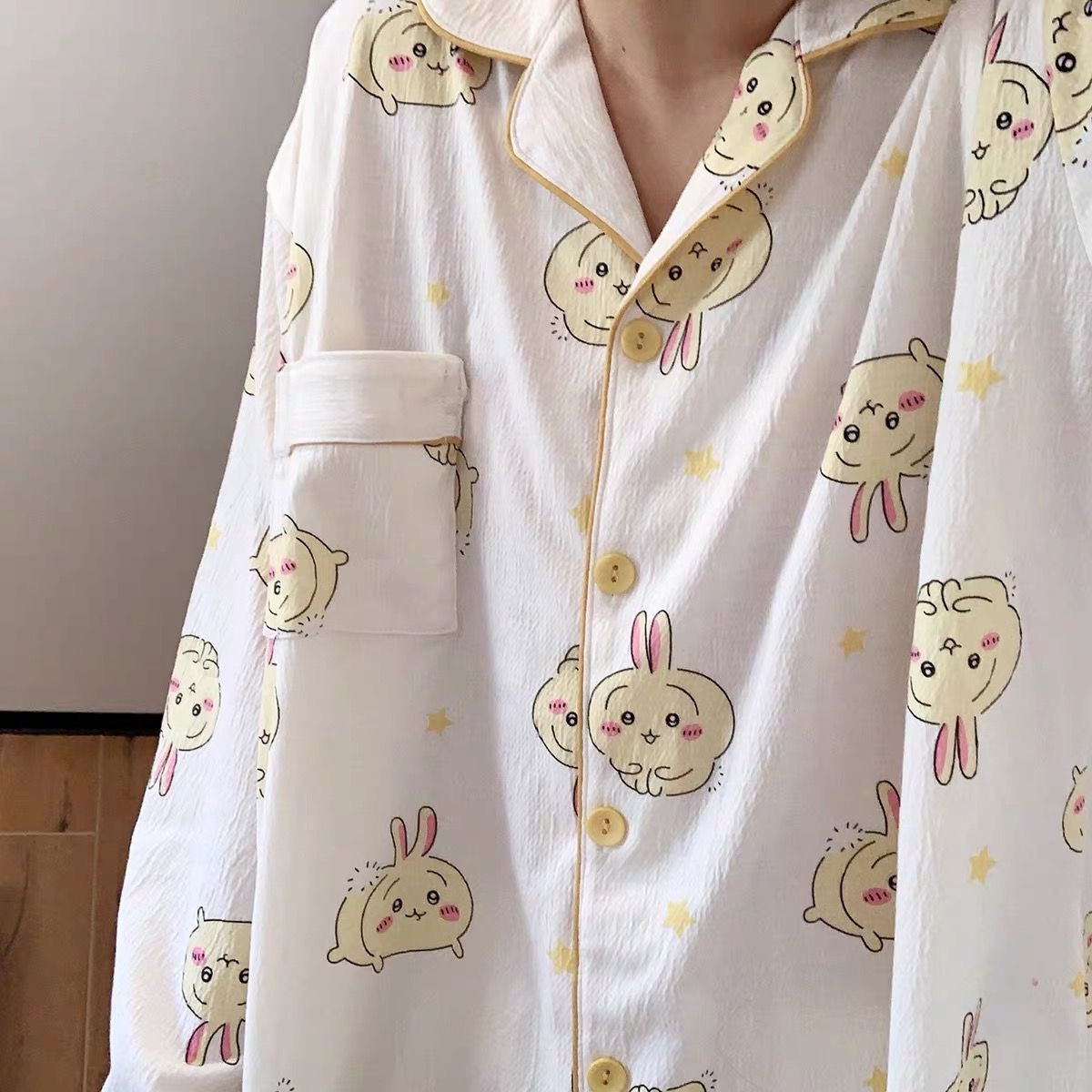 Title 2, Japanese Sweet Cartoon Long Sleeved Pajamas For...