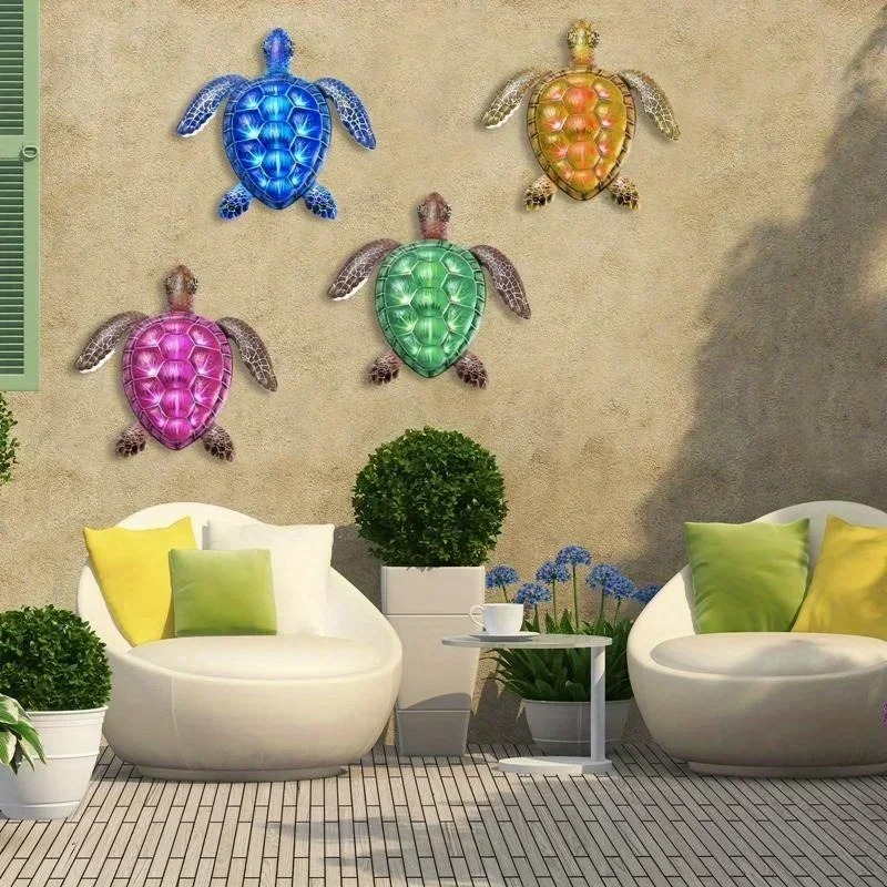 Title 6, Iron Turtle Wall Hanging Home Decoration Crafts