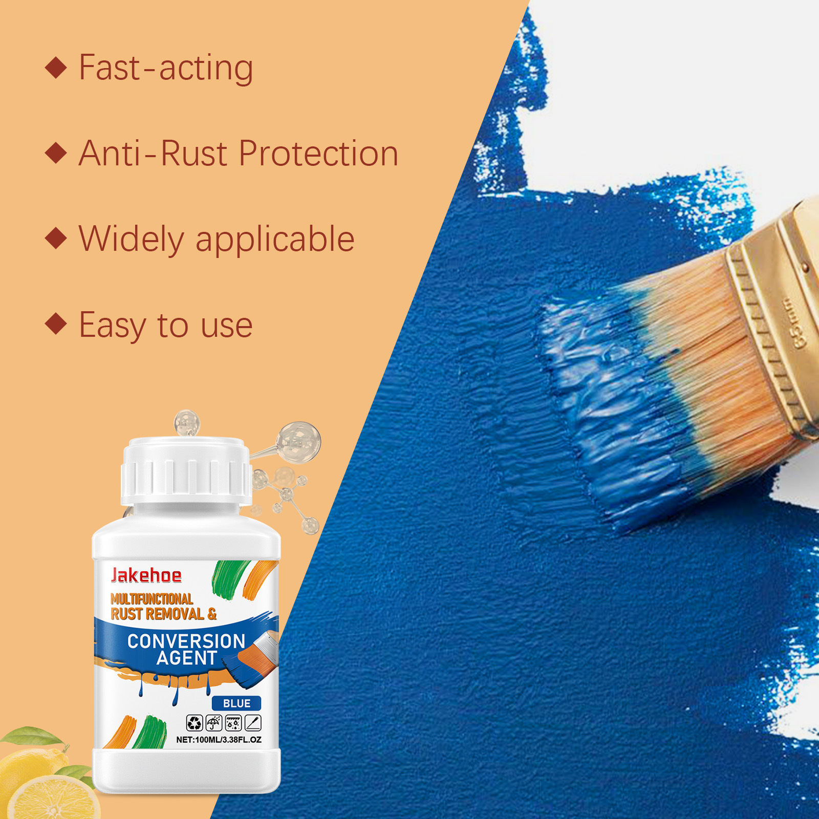 Title 7, Blue Multifunctional Metal Surface Rust Remover