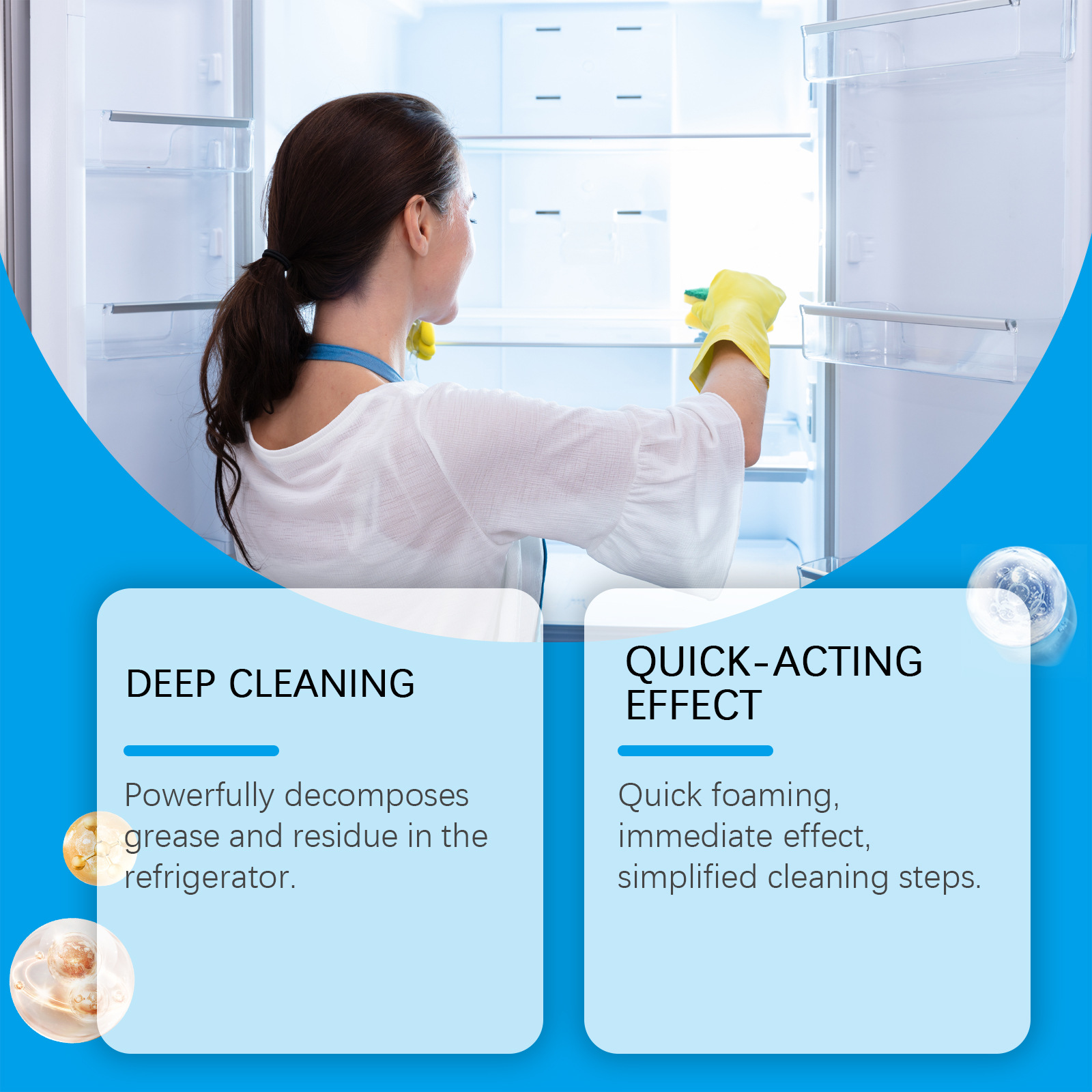 Title 4, Refrigerator Cleaning Effervescent Tablets Oil ...