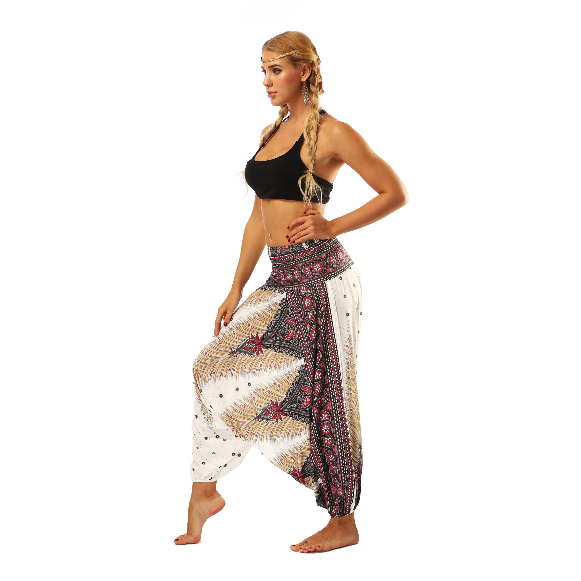 Title 5, Pantalones yoga fitness bajos mujer, estilo cas...