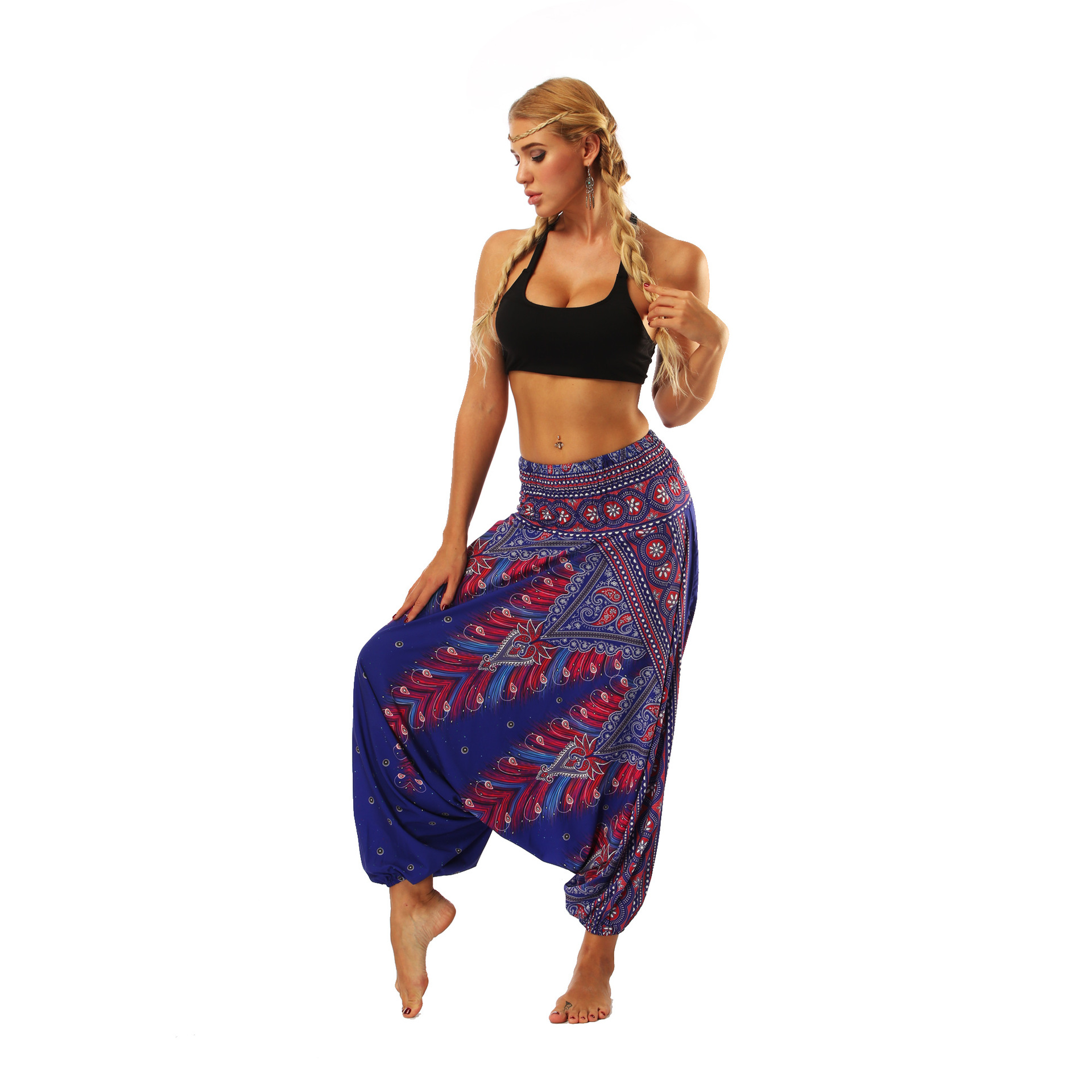 Title 21, Pantalones yoga fitness bajos mujer, estilo cas...