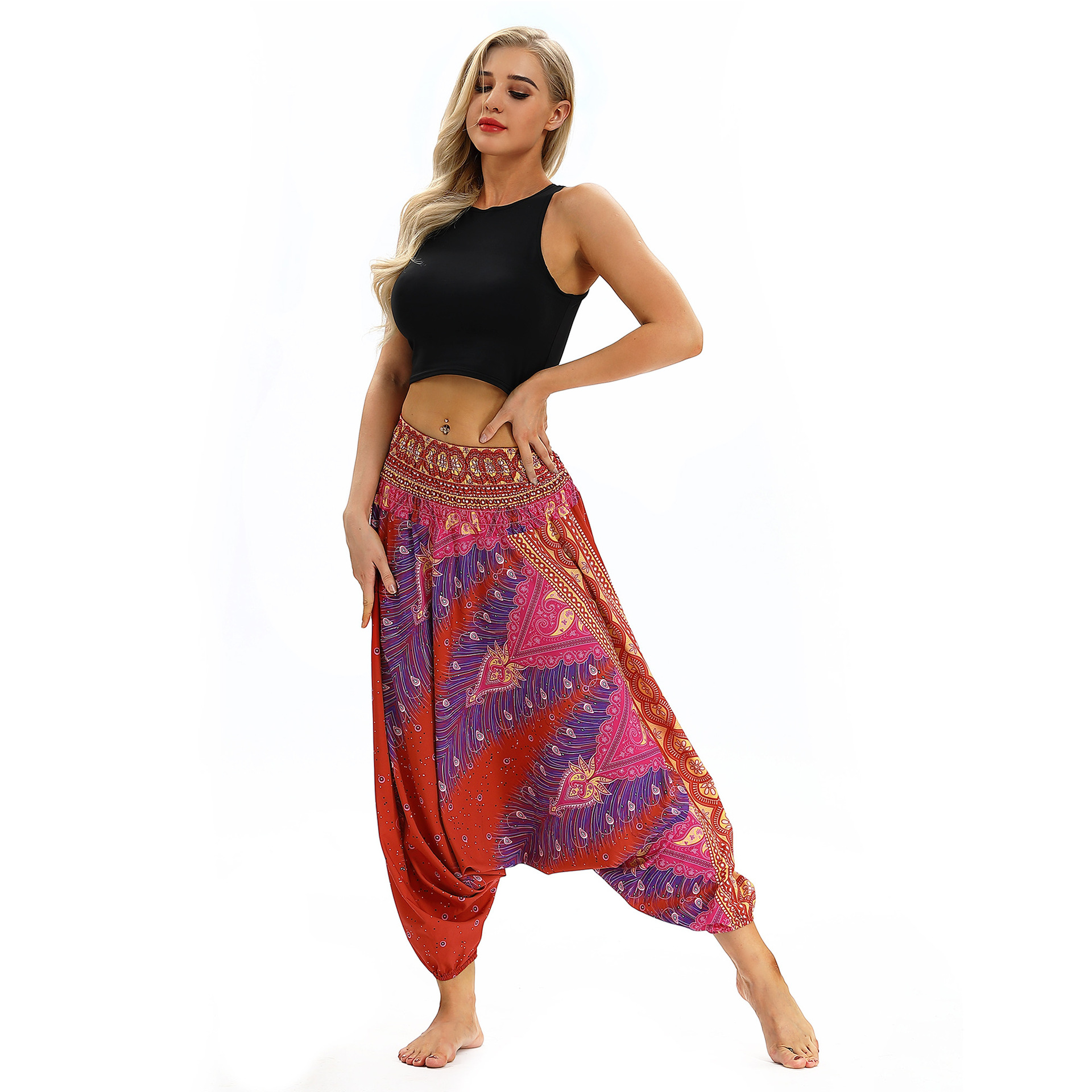 Title 36, Pantalones yoga fitness bajos mujer, estilo cas...