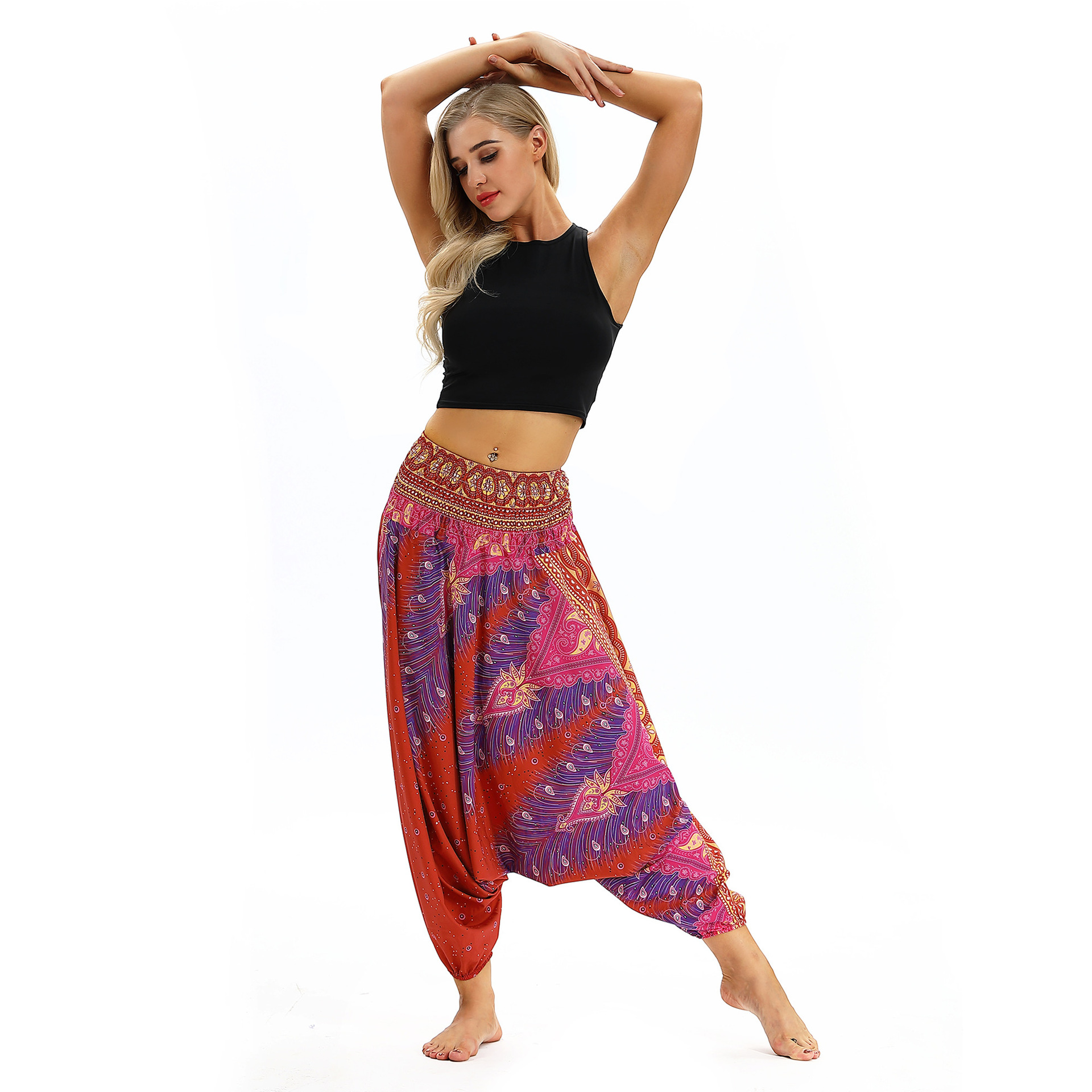 Title 37, Pantalones yoga fitness bajos mujer, estilo cas...