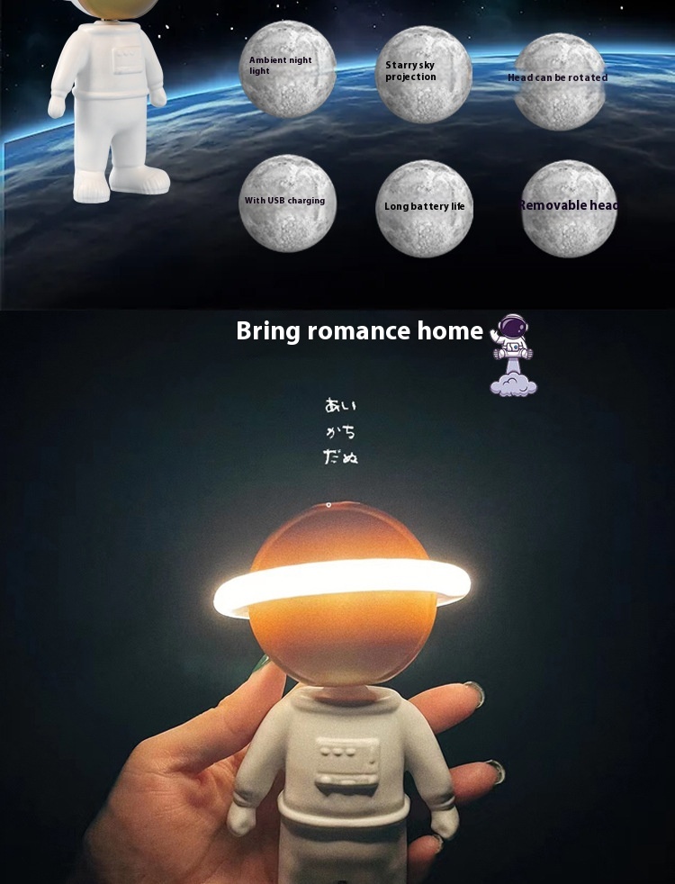 Title 6, Lampe Projecteur Étoiles Astronaute 2024 Nouvel...