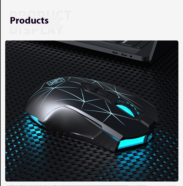 Title 7, AJ52PRO Three-model Wireless Gaming Mouse