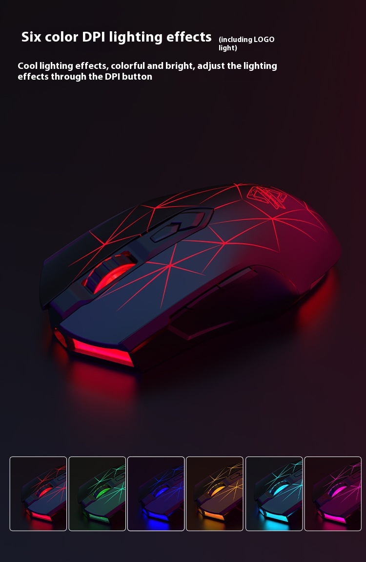 Title 14, AJ52PRO Three-model Wireless Gaming Mouse