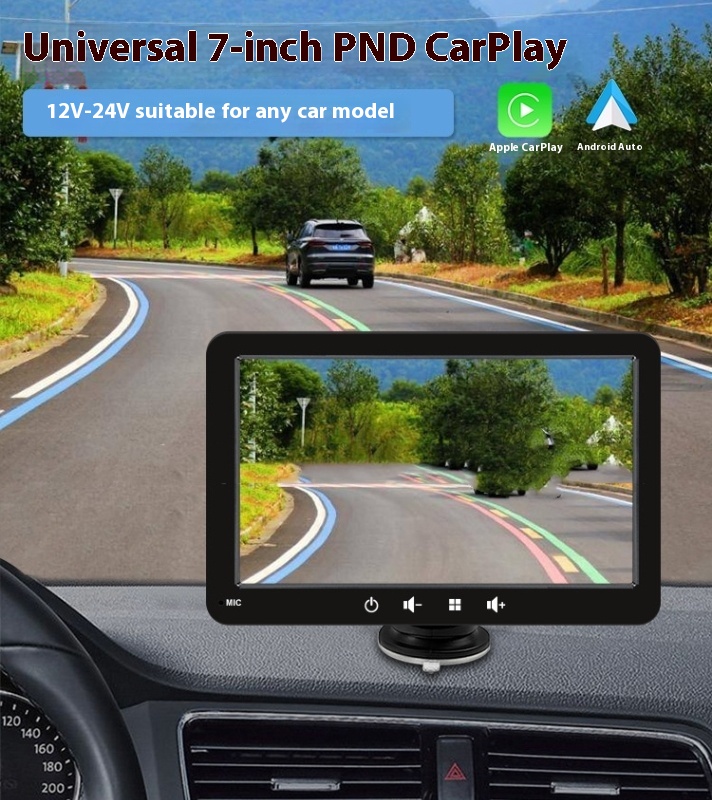 Title 1, 7-inch Portable Wired Wireless CarPlayAndroid A...