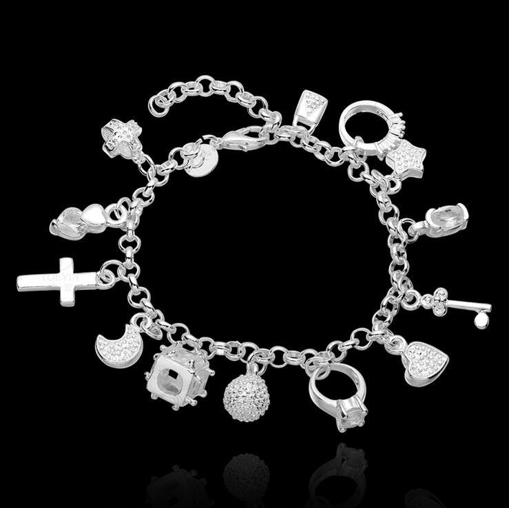 Title 6, Crystal Charms Bracelet