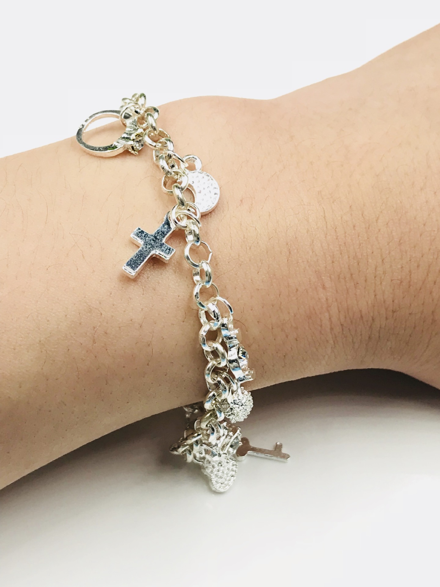 Title 9, Crystal Charms Bracelet