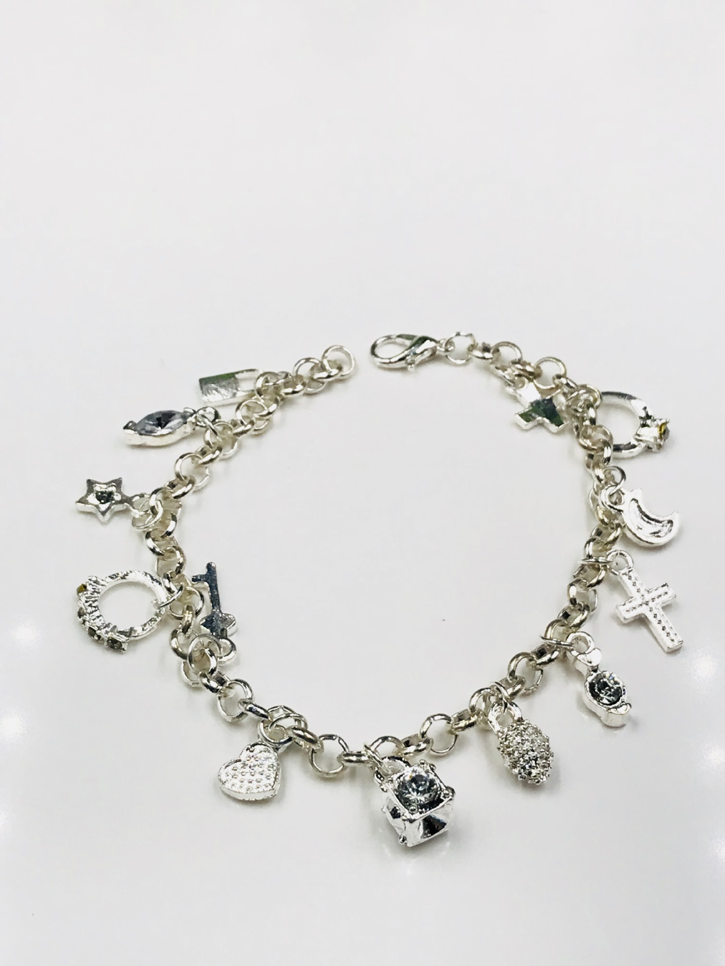 Title 10, Crystal Charms Bracelet