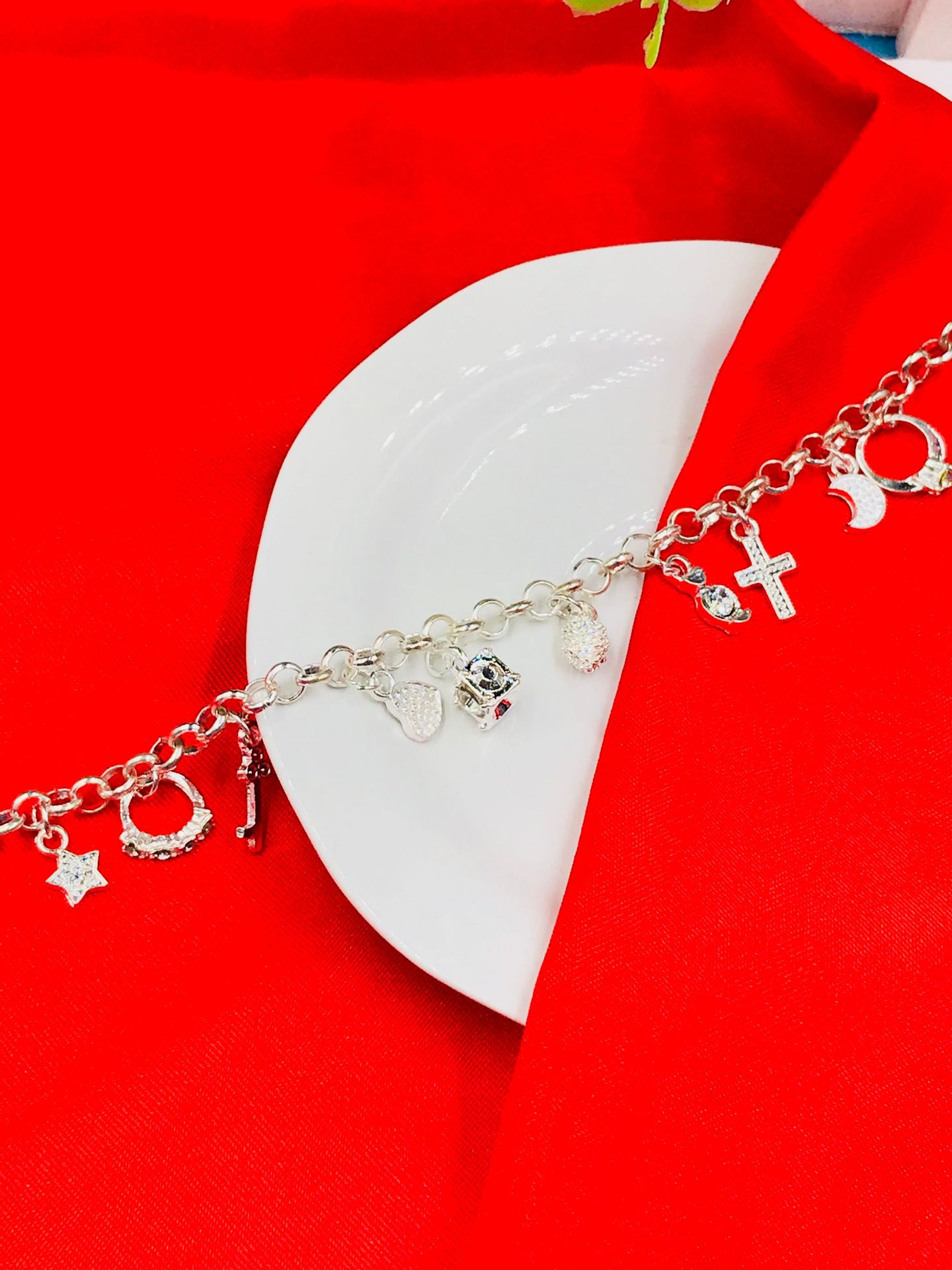 Title 13, Crystal Charms Bracelet