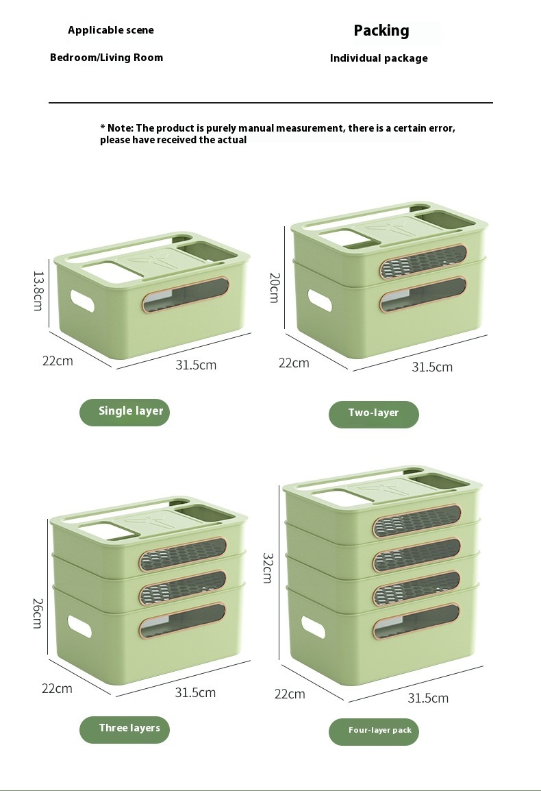 Title 7, Router opbergbox voor draadloos WiFi en TV set-...