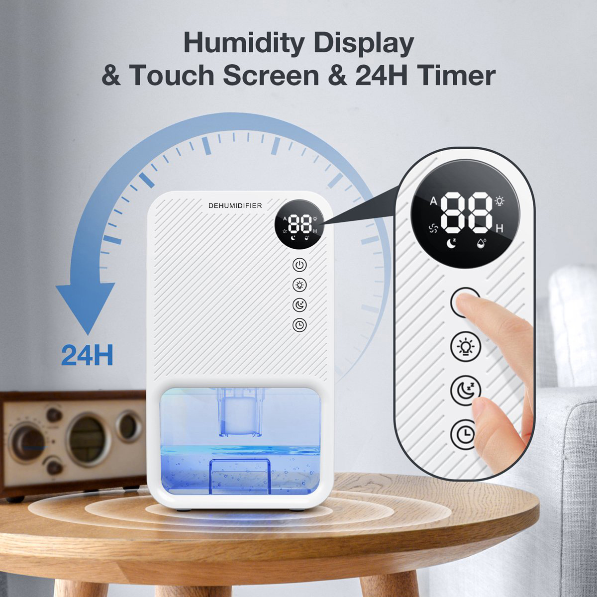 Title 6, Household Dehumidifier Small Drying Bedroom Min...