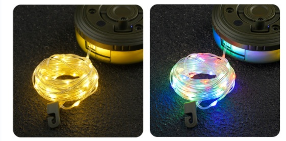 Title 2, Outdoor Camping Lighting Chain Lighting Night L...