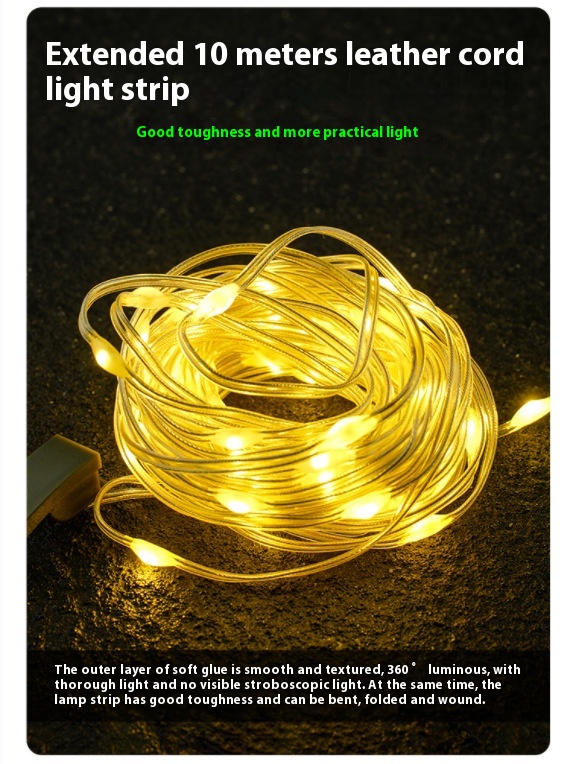 Title 12, Outdoor Camping Lighting Chain Lighting Night L...