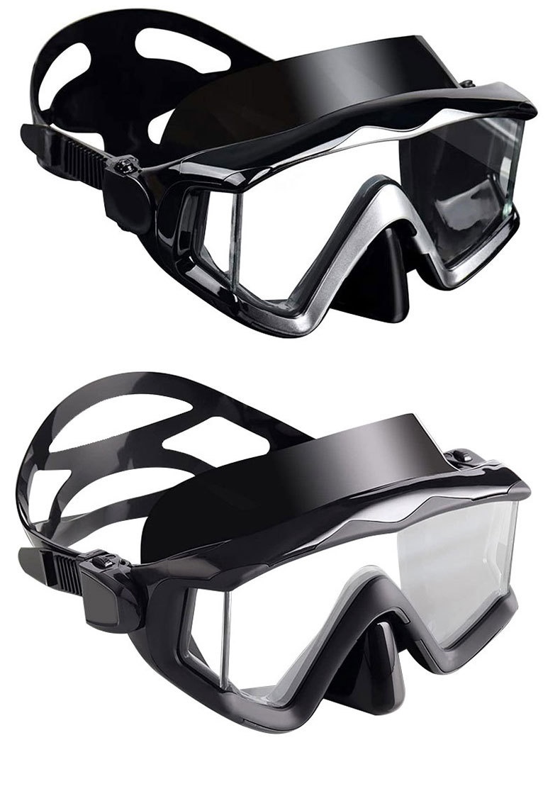 Title 7, Three-sided Panoramic Diving Mask HD Nose Care ...