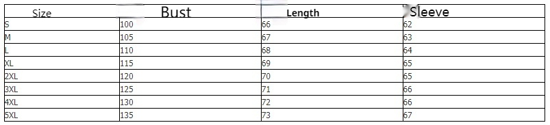 Cotton linen casual shirt size chart
