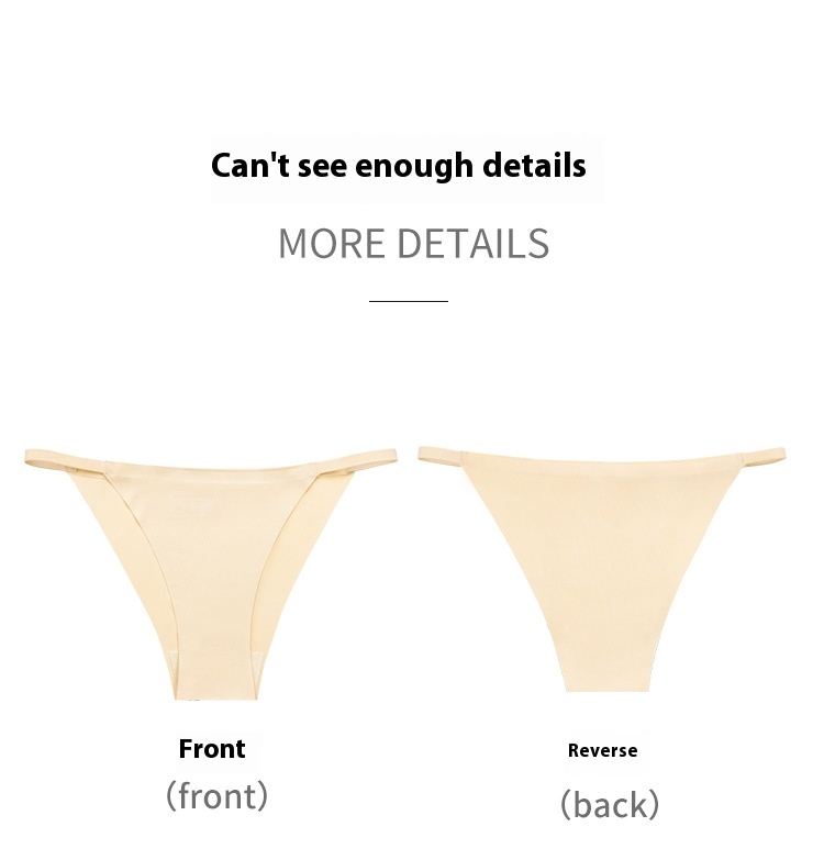 Title 3, Pure Desire Low Waist Ice Silk Seamless Panties...