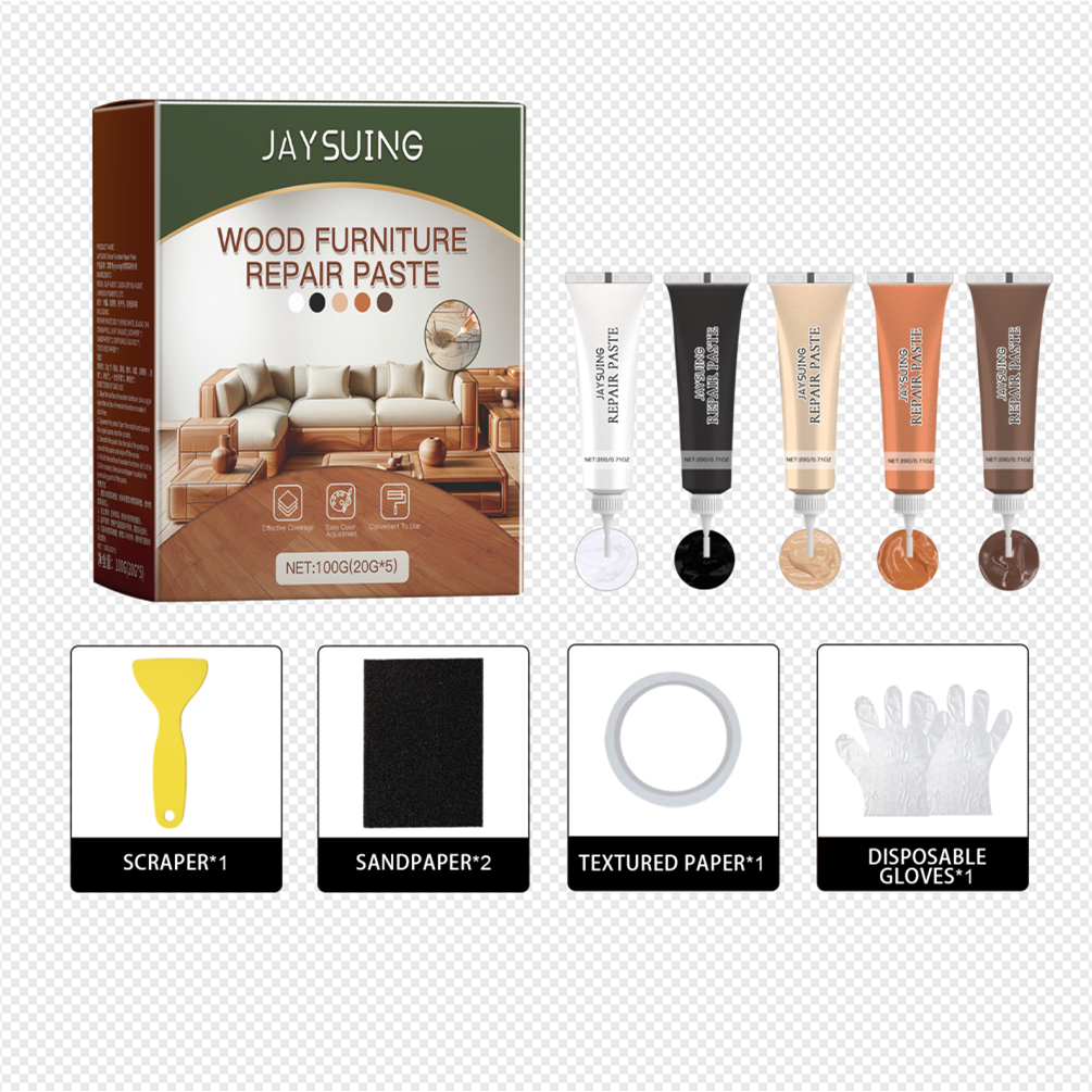 Title 1, Wood Furniture Repair Paste 5 Pieces